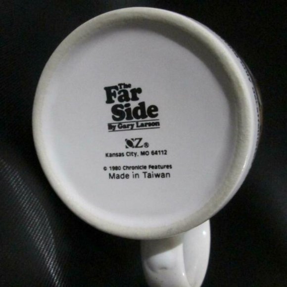 Far Side Funny Cartoon Mug Decaf Coffee Carl 1980 - Picture 4 of 4